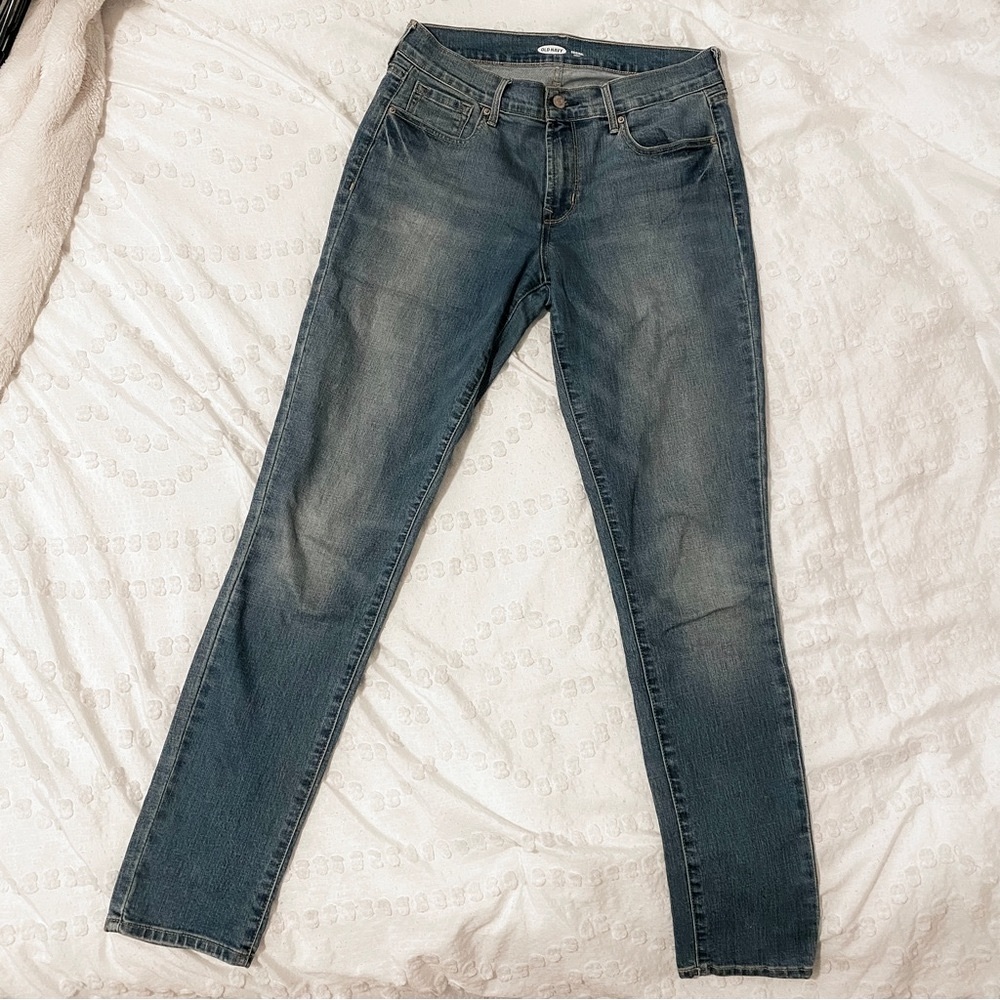 Women’s Old Navy TALL original blue jeans 8 LONG